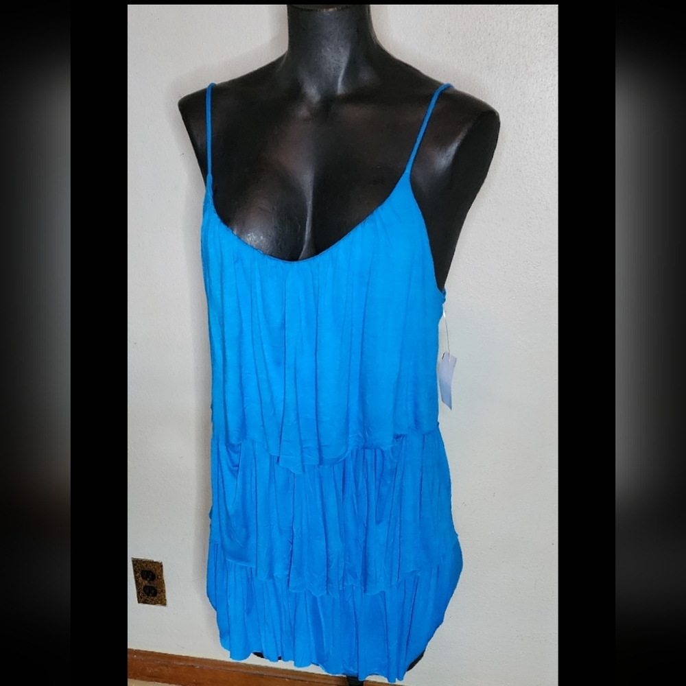Poliana Plus Layered Top. Sz 2x.